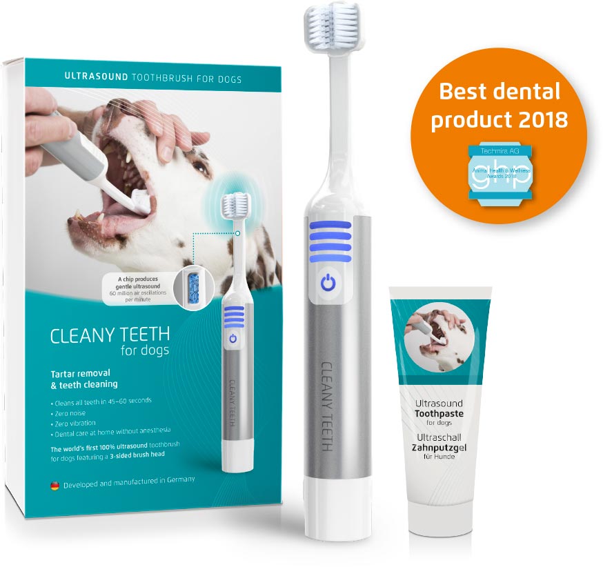 Cleany teeth ultrasonic toothbrush for dogs shop